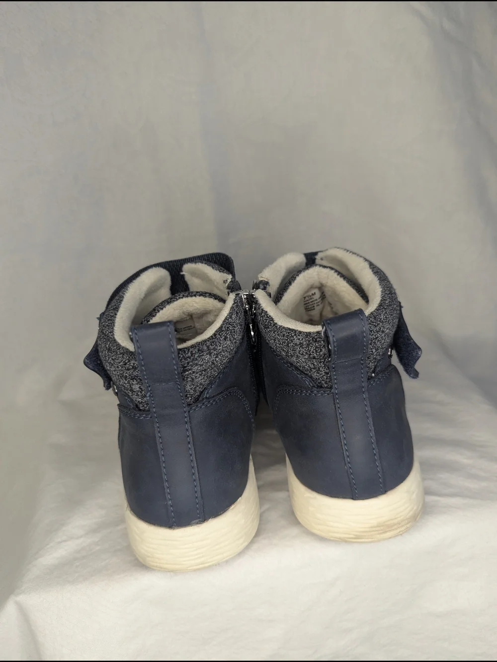 🌈Sporto Navy Gray High-Top Sneakers - Picture 7 of 10